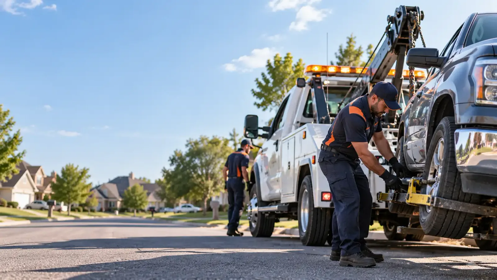 Wheel Lift Towing in Newark, NJ
